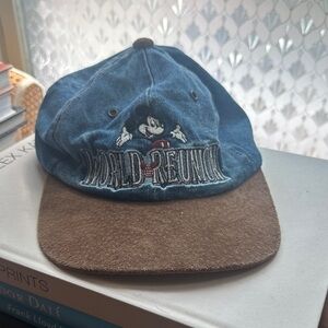 Vintage Walt Disney World 25th Anniversary Denim Hat